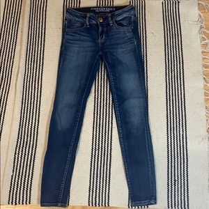 American Eagle 0 Short Superlow Jeggings